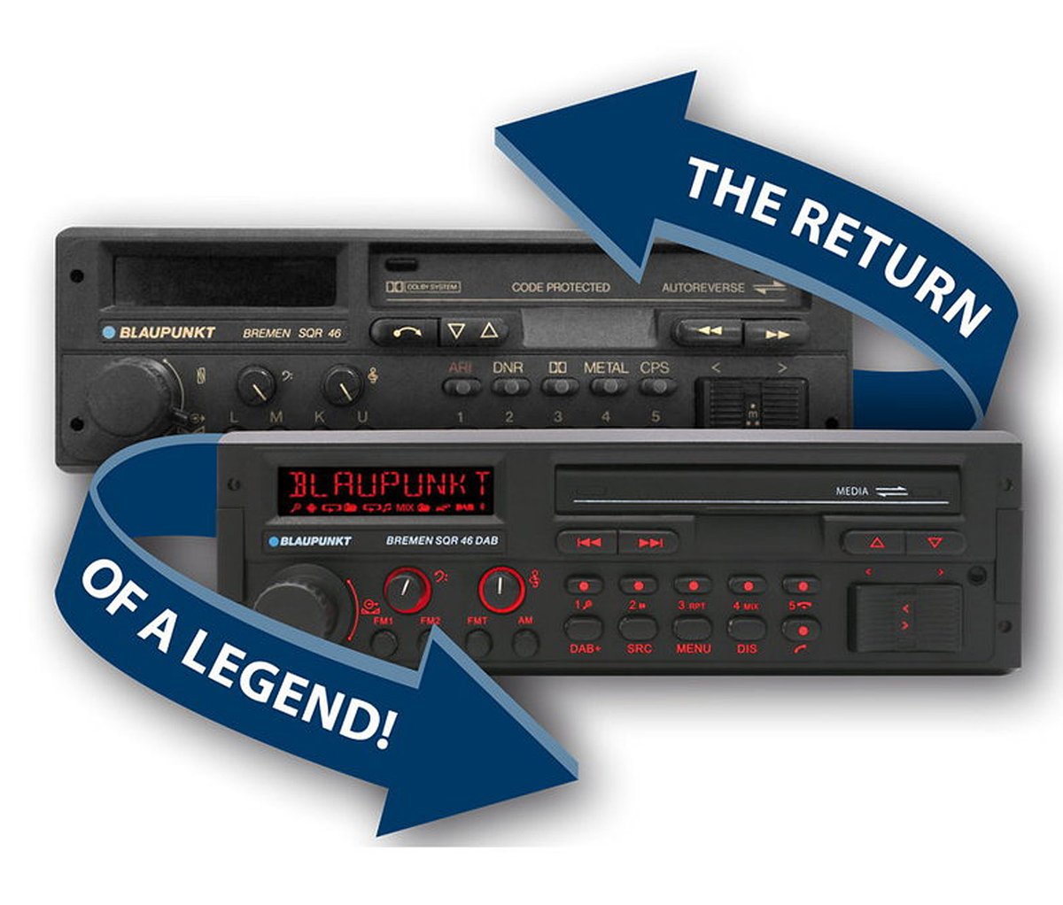 InCarAudio's tweet photo. Blaupunkt has relaunched the 80's classic car radio Blaupunkt Bremen SQR 46 updated with DAB Bluetooth USB AUX https://t.co/Bu22ZTQYlW #CarStereo #CarAudio #CarRadio #cars #Bluetooth #DAB #bluetoothradio #carmusic #dabradio #Blaupunkt #AppleCarPlay #12volt #CarAudioInstallations https://t.co/IW1XlGWyuy