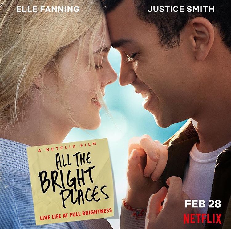 AllBrightPlaces's tweet image. it’s finally here Lovelies! #AllTheBrightPlaces #Netflix #JusticeSmith #ElleFanning #Finch #VioletMarkey