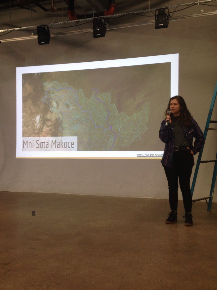 Environmental Sustainability students: Where in the world are we? We are part of the Mni Sota Makoce watershed. At ⁦<a href="/myspnn/">myspn</a>⁩ for our Community Gathering