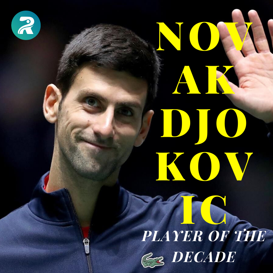 RacketPal's tweet photo. @DjokerNole named 'Player of the Decade' by @TennisChannel π₯
#NovakDjokovic #Djokovic #nolefam #tennis #tennisplayer #atp #atpworldtour #atptour #rafaelnadal #nadal #vamosrafa #kingofclay #rogerfederer #tennismatch #tennislessons #tennisracket #racketsports #racketpal https://t.co/vaG1giIaoS
