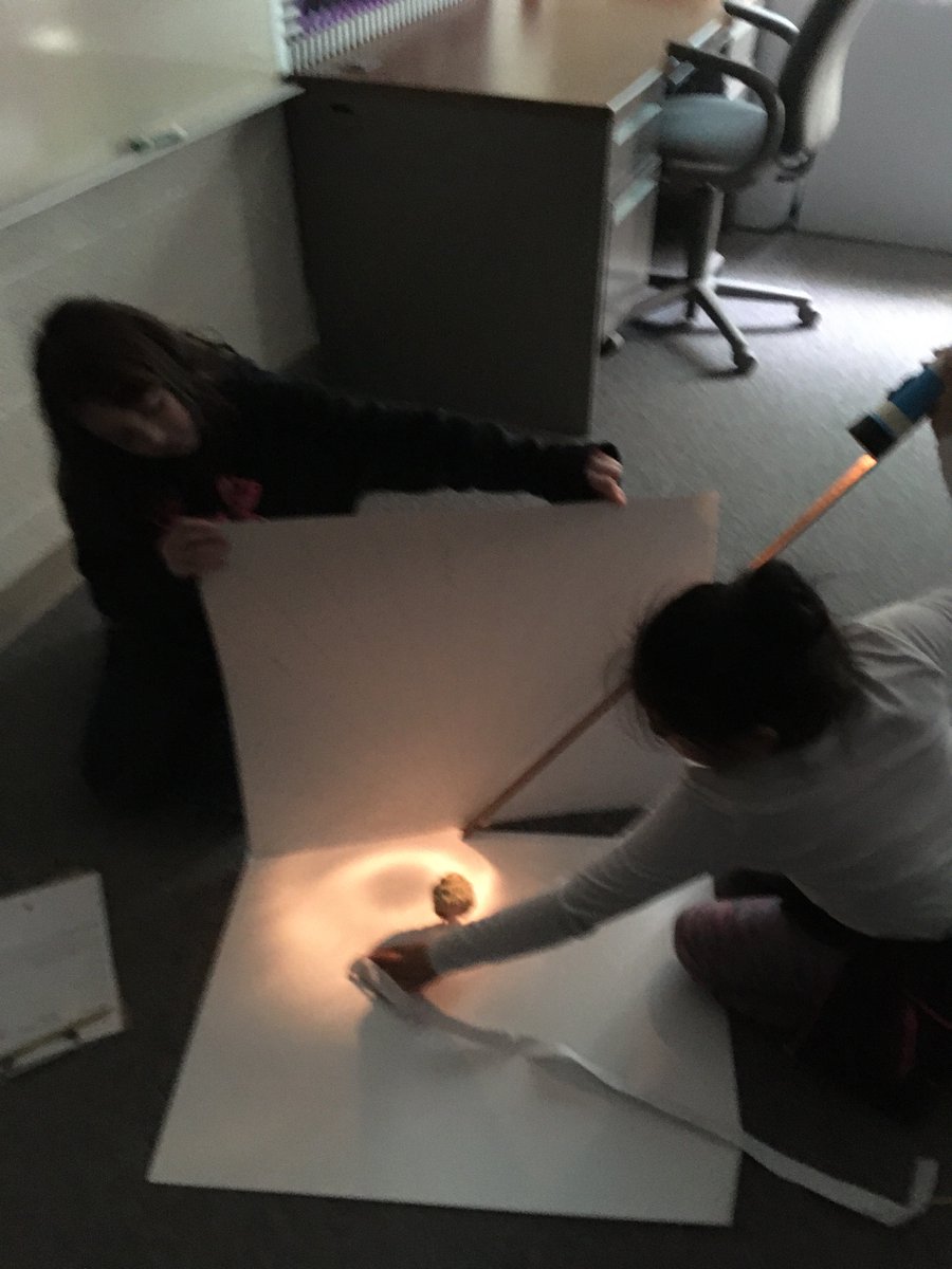 buhlermath's tweet image. Simulating Shadows #TeachCENT