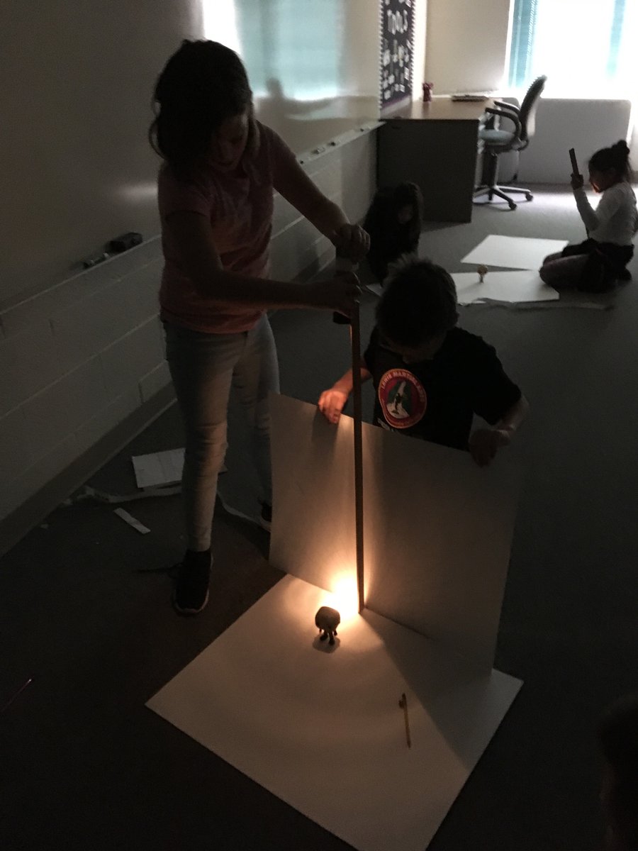 buhlermath's tweet image. Simulating Shadows #TeachCENT