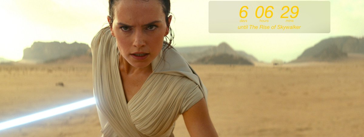 steverosier's tweet photo. A thousand generations (well, a couple) are relying on you now.
Help us, JJ Abrams, you’re 2019’s last hope...
“Commence primary ignition...”
#countdowntostarwars #starwars #riseofskywalker #episodeix #thesagaends #pleasedonteffitup https://t.co/7eWJftiaD6