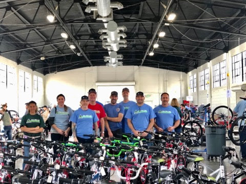 ACCOES's tweet photo. ACCO volunteers helped nonprofit organization Kid's Bike Lane assemble and distribute bikes to over 800 children in the East Bay--just in time for the holidays!
READ MORE: https://t.co/DGsWgLHkuE https://t.co/J5kntKJKWr