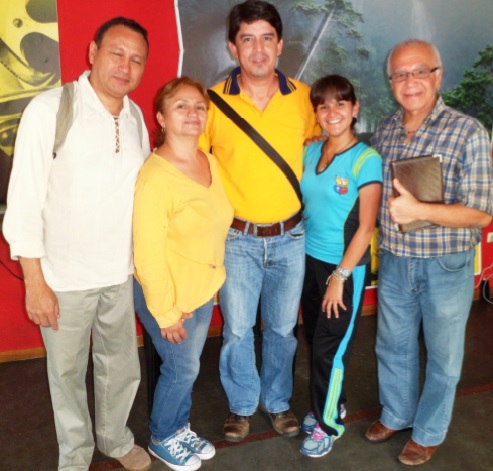 #11Nov Escuela Nacional Virgilio Pinzón junto a nuestro Supervisor Circuital e Intercircuital, presentes en el 4to. Encuentro Estadal de Producciones Audiovisuales Navideñas Escolares