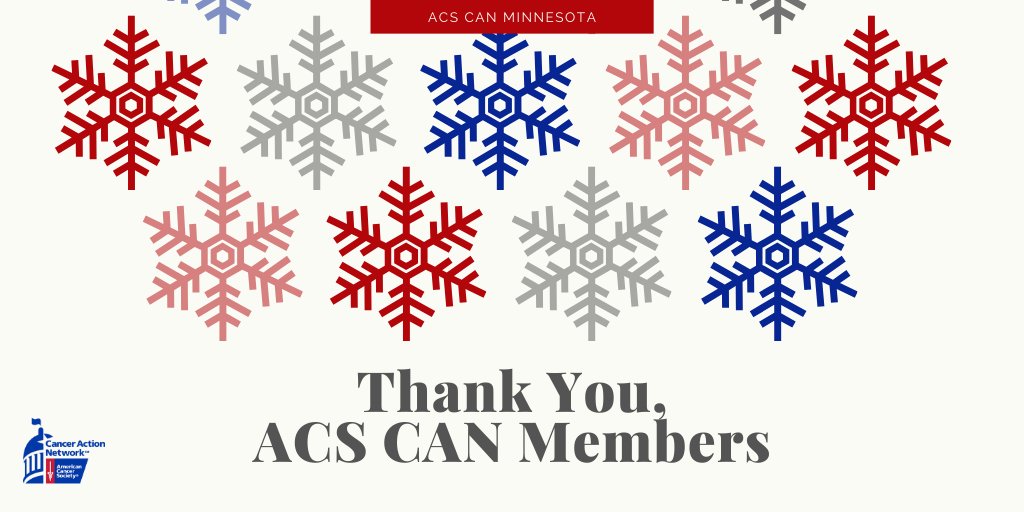 This holiday season, we are especially grateful for every Minnesota #ACSCANMember. Their membership donation supports our advocacy work.

#MemberMonday