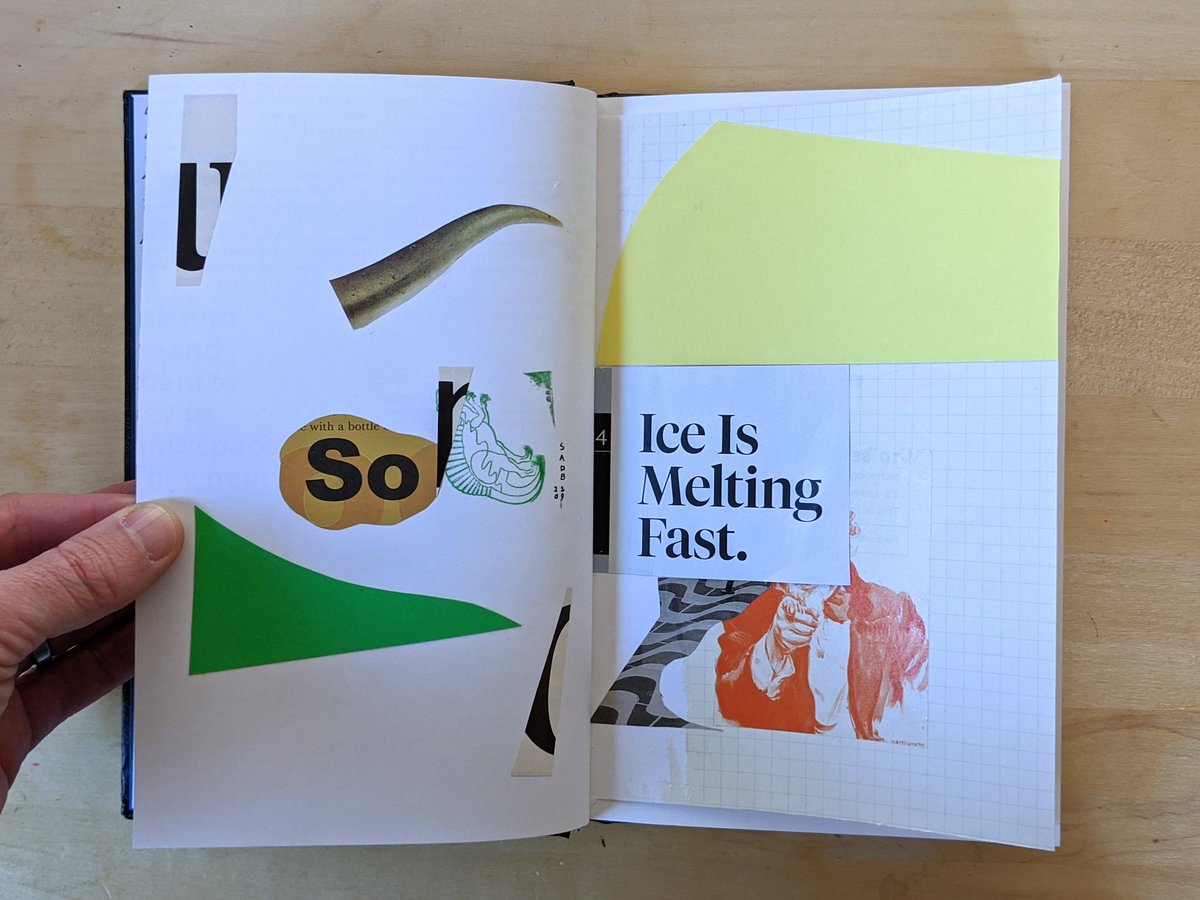 And here's one more. 

I've always felt that collage can be a bit of a crutch for me as far as image making goes. Sometimes I find myself settling too early - like here's one juxtaposition, that's enough...

#sketchbook  82/