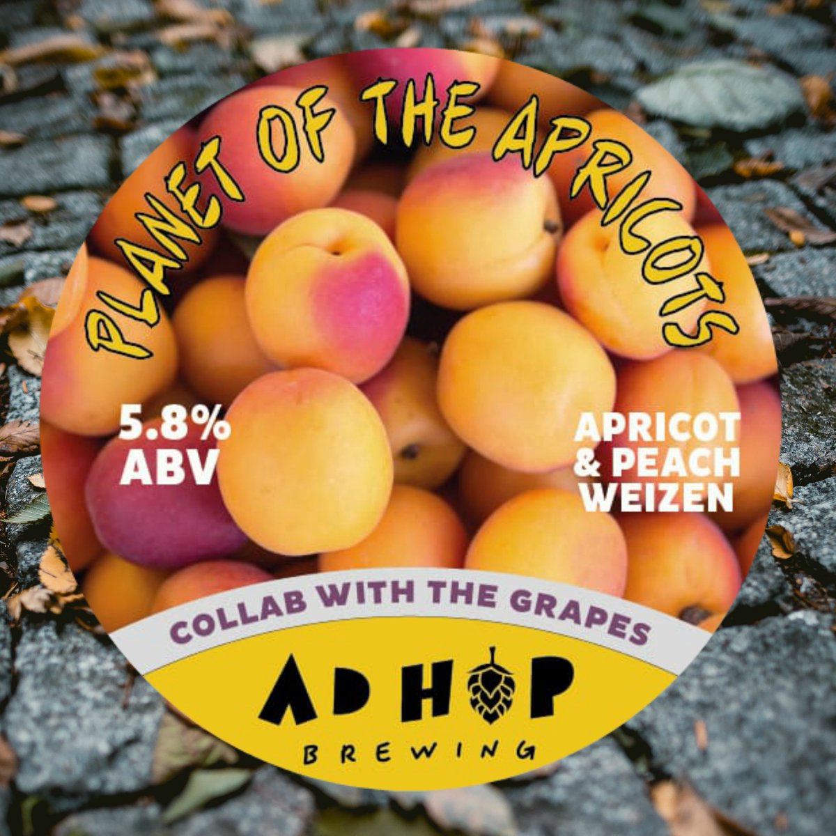 Our recent <a href="/LiverpoolGrapes/">The Grapes</a> collaboration is now pouring at The Grapes!
Planet of the Apricots is a fruity 5.8% apricot and peach Weizen that you won't want to miss. 
It's pouring now, so make sure you try it before it's gone!
<a href="/LivBeerCo/">Liverpool Beer Collective</a> <a href="/LiverpoolCAMRA/">Liverpool CAMRA</a>