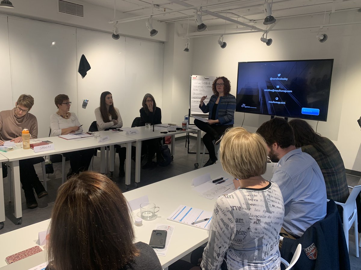 Great day with @carolinekealey for our last workshop of 2019! Closing out this year with an engaged group of participants and a really interesting case study.
