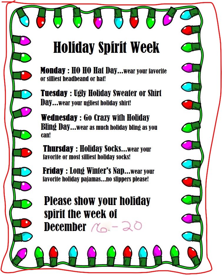 Holiday spirit week!! <a href="/MarvinWardES1/">MarvinWardES</a> <a href="/wsfcs/">WS/FC Schools</a>