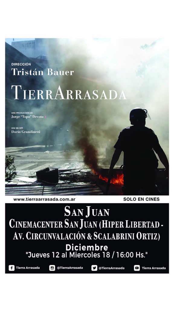 TierraArrasada's tweet photo. #TierraArrasada 🇦🇷

Nuevas funciones en:
📍 Tucumán
📍 Chaco
📍 San Juan
📍 Catamarca https://t.co/dGSVUVNJ5P
