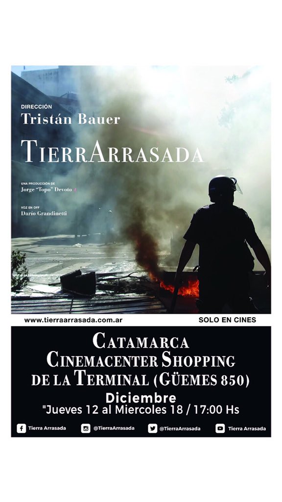 TierraArrasada's tweet photo. #TierraArrasada 🇦🇷

Nuevas funciones en:
📍 Tucumán
📍 Chaco
📍 San Juan
📍 Catamarca https://t.co/dGSVUVNJ5P