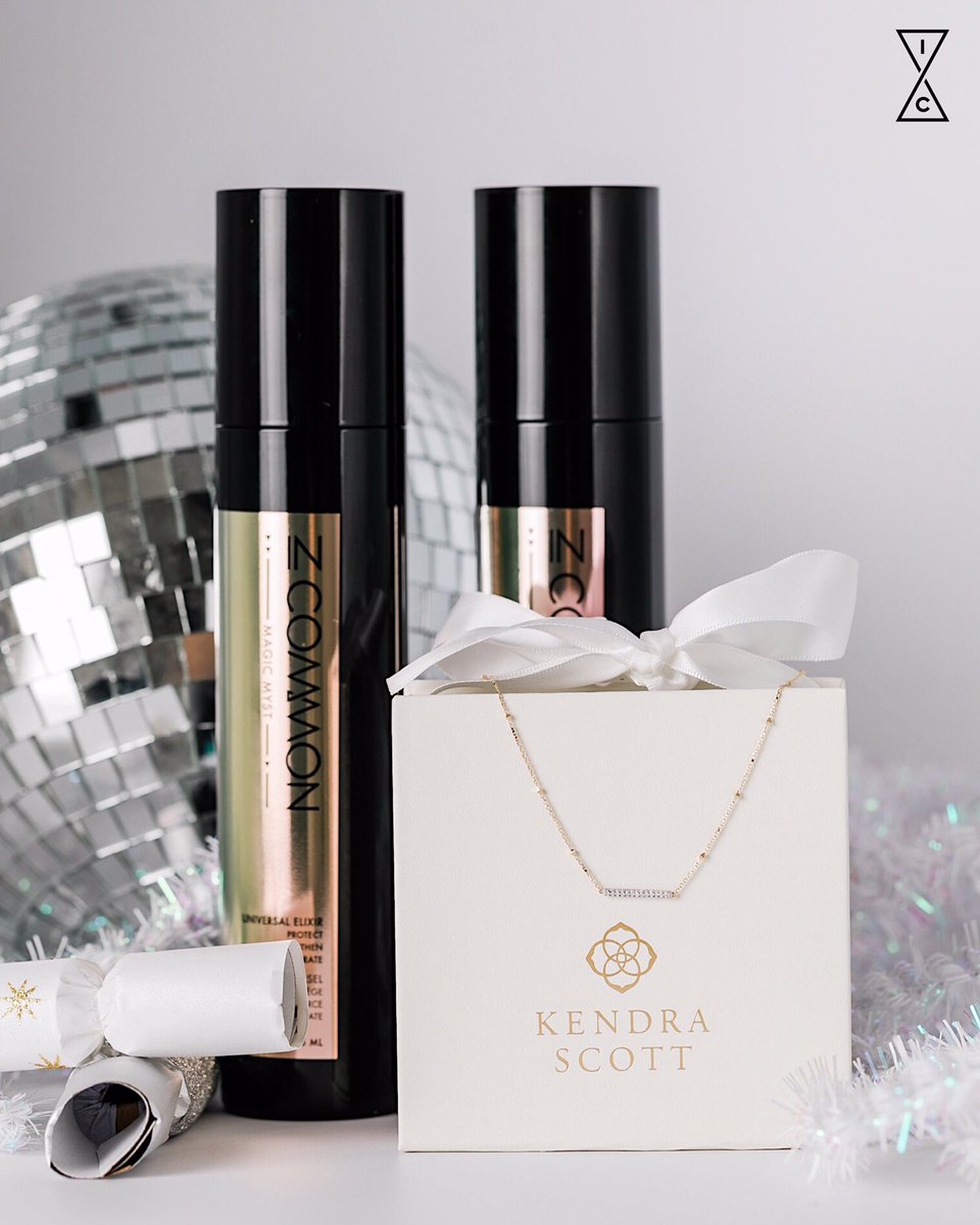 incommon_beauty's tweet photo. Keep the holidays ✨sparkling ✨with today’s giveaway featuring @KendraScott! One lucky winner will receive their Remington 14k Yellow Gold Pendant Necklace In White Diamonds, along with TWO #MagicMyst (for you to share, or keep for yourself 😉). Head over to our IG to enter! 💎 https://t.co/aI8ufiP2na