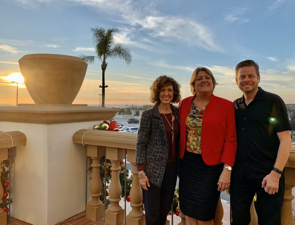 teamkids's tweet photo. Inspiring meeting with Randy Taylor and Lisa Thomas at @TaylorDigital in San Clemente yesterday. So awesome to have local partners excited to help support a @teamkids expansion in San Clemente. Their space is stunning, and we are discussing a possible sunset fundraiser soon. 🚎🌅 https://t.co/dyZ7SpKRnj