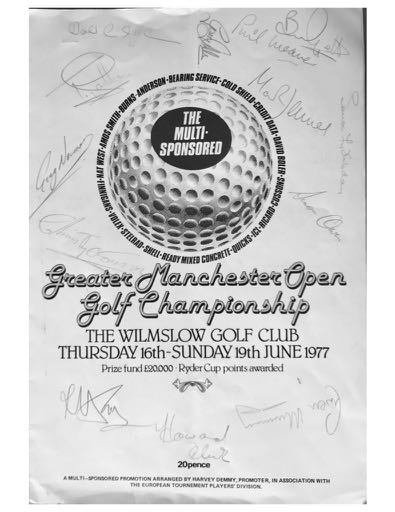 David Axson On Twitter Shame I Spoiled This Great Set Of Autographs Jacklin Norman Mark James Christy O Connor Jnr And Simon Hobday With Ewen Murray Https T Co F4euxva9cd