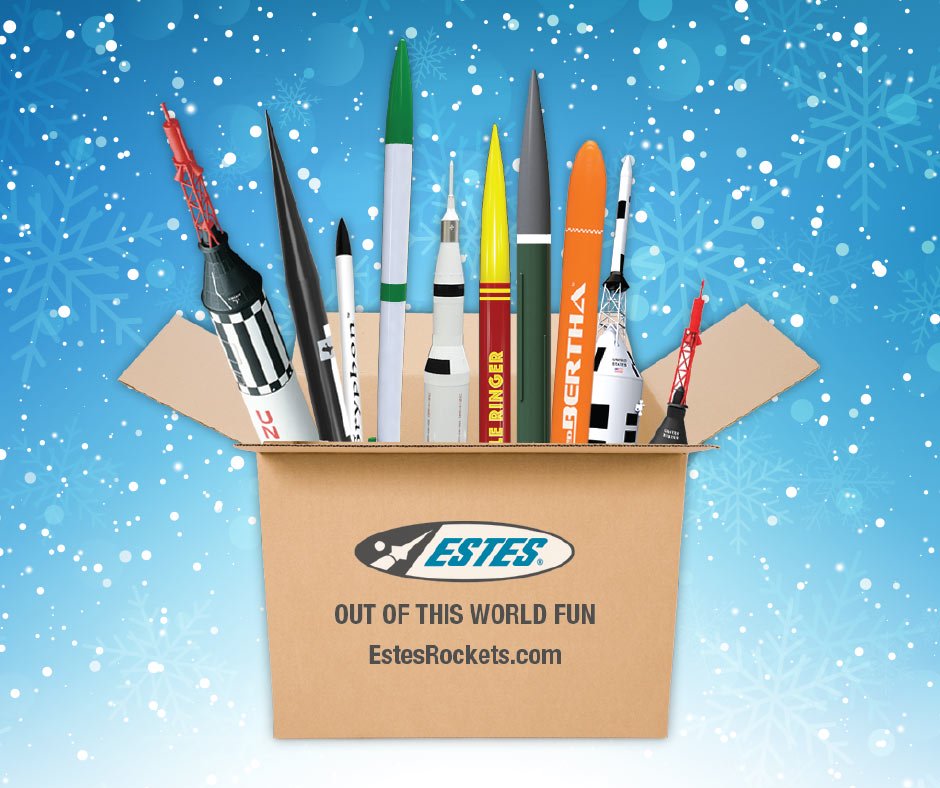EstesRockets's tweet photo. LAST CHANCE: Order up until 3PM MST today for Christmas delivery! Shop online now: https://t.co/bimUBE7h3O
#estesrockets #stillbuilding #itallstartswitharocket #stemgifts #christmasgifts #christmasshopping https://t.co/4RAgaZIM9w