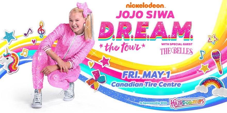 CdnTireCtr's tweet photo. Congratulations to @leslielscott (check your DM) who is yesterday's winner (Day Three) with our #HolidayCountdownContest! They just won tickets to see @itsjojosiwa at #RichcraftLive at @CdnTireCtr on May 1! #CTCJOLLY https://t.co/6YjUakPf1e
