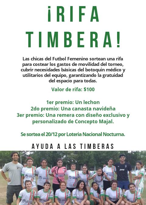 ClubCasinoSL's tweet photo. ¡RIFA TIMBERA!
Las chicas del Futbol Femenino sortean una rifa para costear los gastos de movilidad del torneo.
#FutbolFemenino #Timberas
#MasQueUnClub #FamiliaVerde
#ClubCasino #Csdc https://t.co/azEyFbcAGk