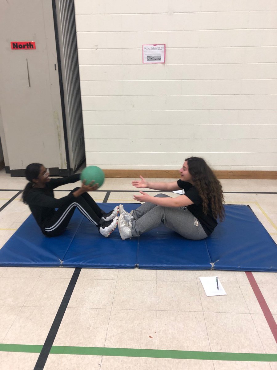 TcdsbAngela's tweet photo. Working off the Christmas cookies with some circuit training . https://t.co/rIZKis0eJn