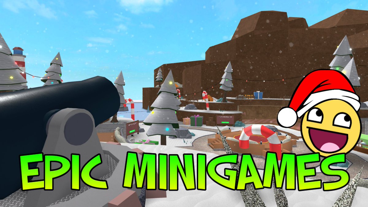 Typicaltype On Twitter The Epic Minigames Christmas Update Is Here Featuring A Festive Lobby By Worthykazoo New Limited Time Shop Items And 2 New Maps For Aztec Adventure And Deforestation Dash Https T Co O4wmdst9in - epic mini games version 2 coming roblox