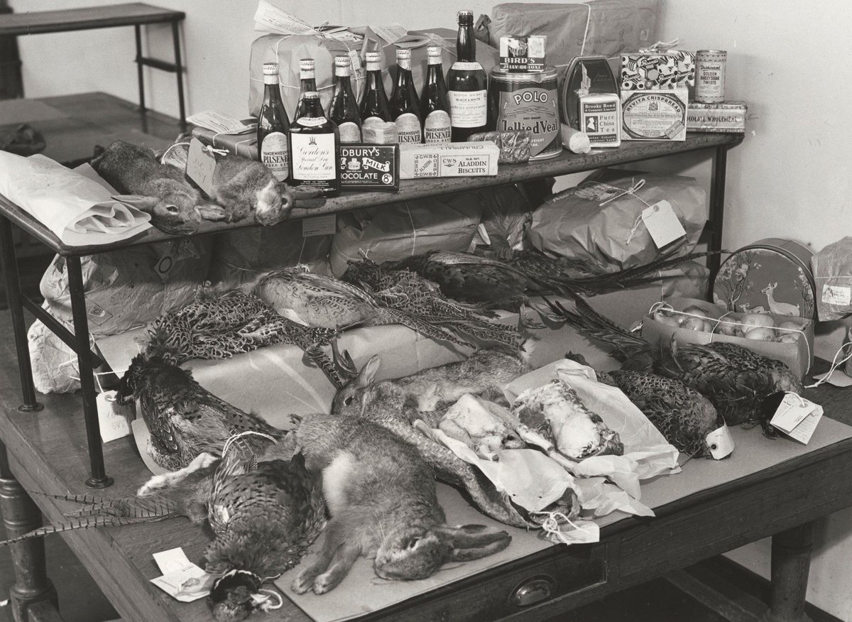 The Postal Museum On Twitter Throwbackthursday To Mount Pleasant London In 1938 The Post Office Rules Stated That Game Including Rabbits Could Be Posted With Nothing But A Neck Label Giftideas