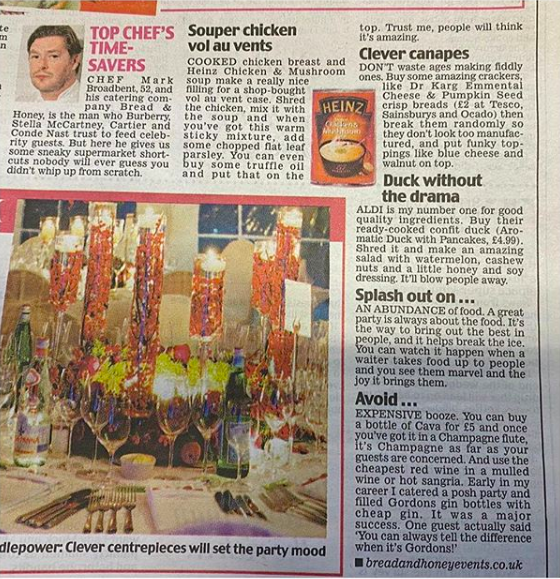 Just a cheeky spot in the <a href="/DailyMailUK/">Mail+</a> | Christmas party short cuts by yours truly