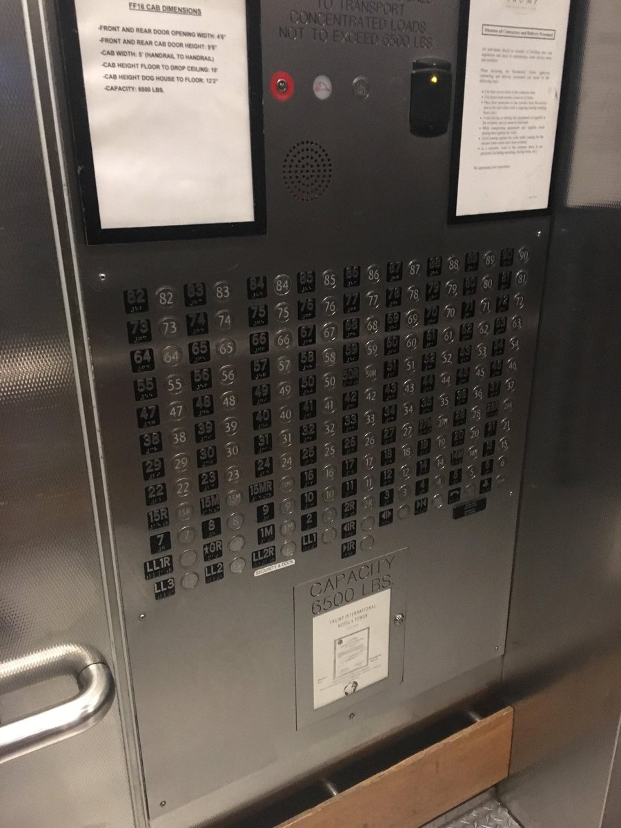 OracleElevator's tweet image. Which floor!? Wow, 99 floors! That's a car operating panel! #oracleelevator #amazingelevators #whatfloor