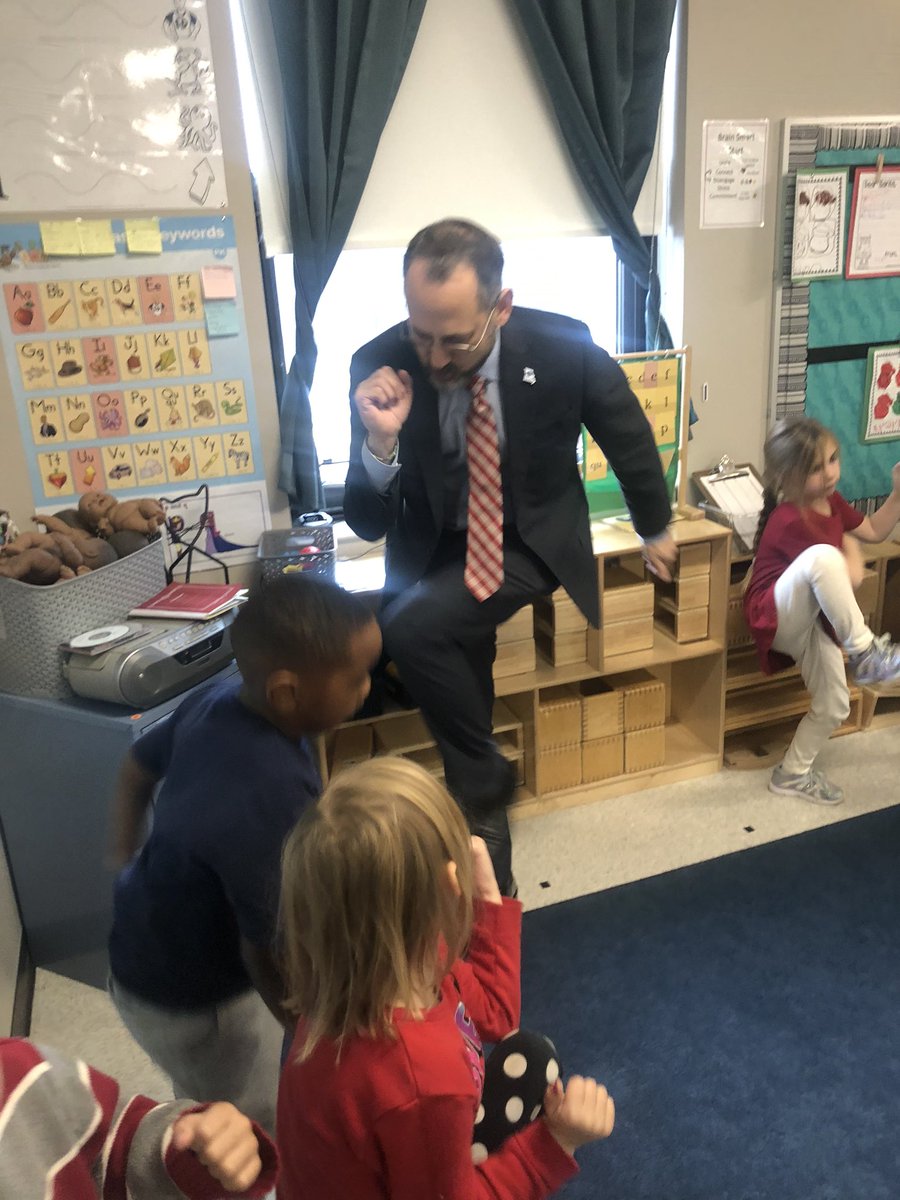 nic_langston's tweet photo. Had the absolute pleasure of having @PStieple and @DrMattTeeter in the building today! You can feel The positivity from both of these amazing leaders! #CPSBEST #CPSstrongstart @ConsciousD #brainstartsmart #babydollcircletime #studentgreeter #thedrain https://t.co/PRaiZbOJJO