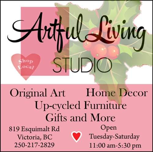 DianeAdolph's tweet photo. Artful Living Studio Christmas Open House!
Saturday Dec.14th 1:00-5:30.
819 Esquimalt Rd, Victoria, BC https://t.co/ICo37I9oVi