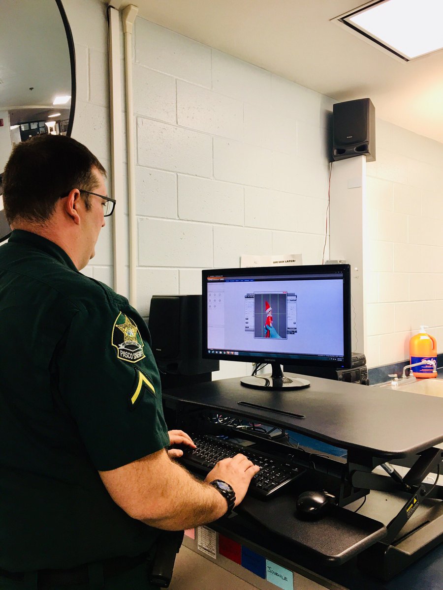 Arrest for Grinch like behavior! #ElvesGoneWild

Elf on the Shelf was pulled over for a traffic stop in Pasco on Monday &amp; arrested for driving a sleigh while under the influence of eggnog, driving a sleigh without a license &amp; threatening a cop with a sharpened candy cane.