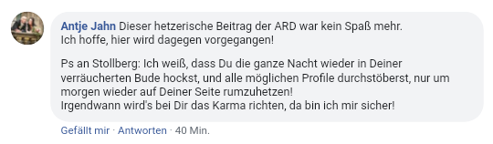Stoppmissbrauch's tweet photo. Und da haben wir auch schon die ersten #Drohungen via Hatebook,nach dem Kontraste Video über d.#Obdachlosenhilfe #Dessen.https://t.co/xOpG2YuuZW #Nazis #FCKNZS #fckafd @GodCoder https://t.co/tvWDRPmrQc