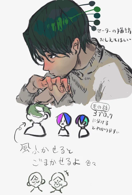 メイキングをつくろうと思ったのですが、面白さがなかったので5割ウソを入れて🍝を描く時やってることとかをかきました。 
