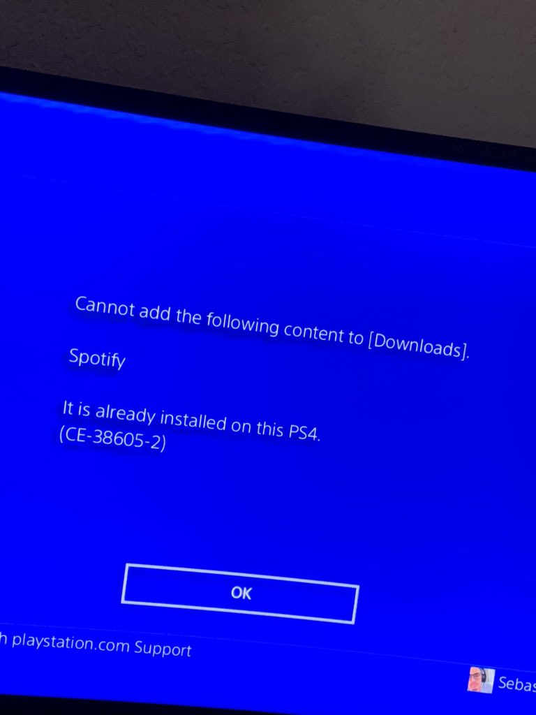 Spotify Ps4 Cant Download Already Installed Spotify Ps4 Cant Download Already Installed