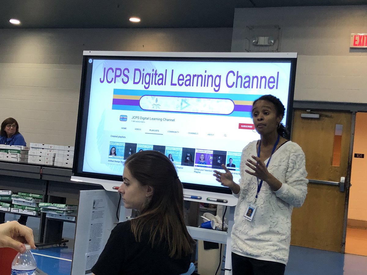 LibraryDunn's tweet image. Connecting at STC Care Camp! #JCPSIT3