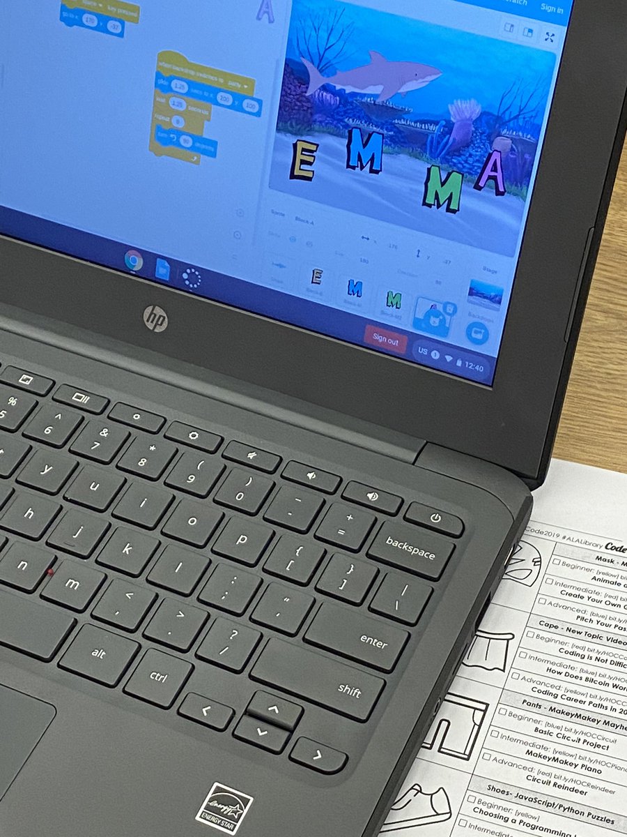LHSLibraryMedia's tweet image. More creative projects #CSFirst #HourofCode2019 #fcpshourofcode2019 #ALALibrary #FCPSLibrariesLead