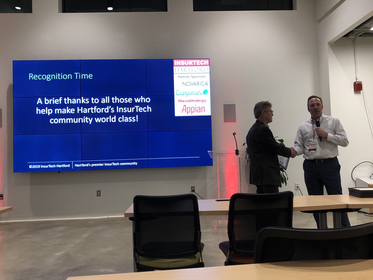 ericroux13's tweet photo. Very happy to discover #insurtechhartford during this evenings Holiday Event! #innovation #insuretec https://t.co/O3XQ9oyF0w