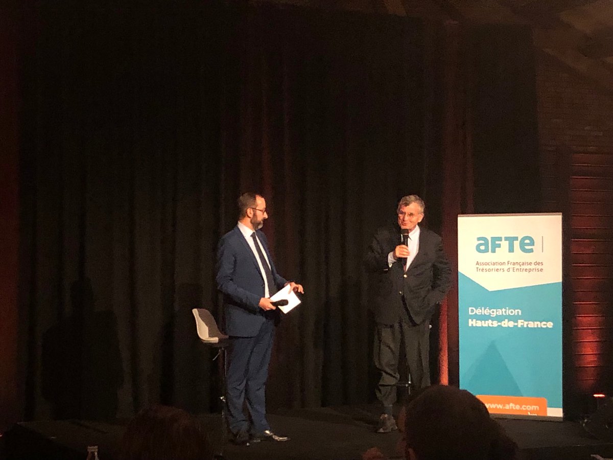 ⁦@AFTE_France⁩ lancement du dîner débat Délégation Hauts de France avec Xavier Fontanet