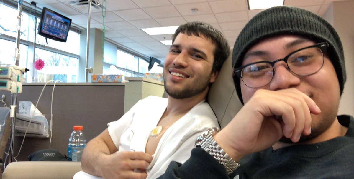 psk_muhex's tweet photo. Yesterday our brother Josh Forrest has announced that he is cancer free! Thank you to everyone for your love and support, we could not have done it without you #HeBeatTheCase #DamnProud https://t.co/8PSOH5R5O2