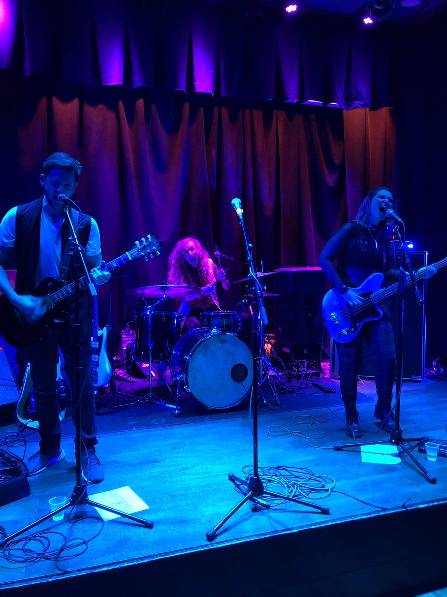 BrothersCreepin's tweet photo. Dying for pie.
Infinite thanks to @leopardprinttaser and @sammilanzetta for letting us get slimy, thanks @pieshopdc for the ghostly goods. Last show of the decade was a scream, stay slithering into the next one! https://t.co/Tc1dS6ustE
