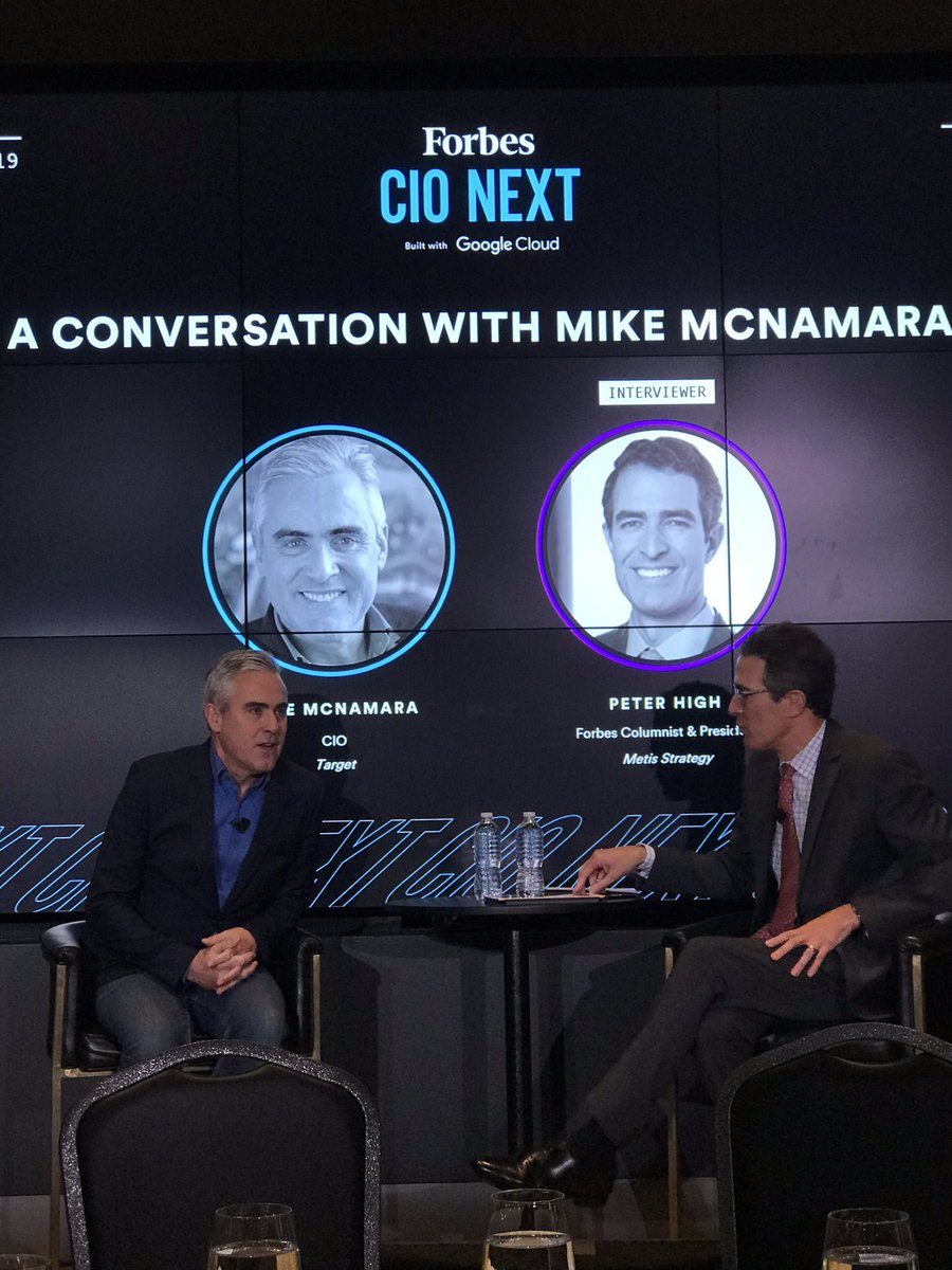 AlexK_DigStrat's tweet photo. Investing in #digital and growth was the strategy that beat out the “shrink & survive” approach of other retailers and helped position @Target as a dominant force in #digital and #ecommerce, CIO Mike McNamara, shares with @peterahigh #forbesCIO #strategicoptions https://t.co/aPEo3DvjZa