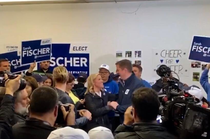 SarahFischer__'s tweet photo. Andrew Scheer has led the Conservative Party with integrity, character and sacrifice. It was a genuine honour to run in the last election under his leadership. I have nothing but respect and gratitude for all he has done for our Party and for the country. #TeamScheer https://t.co/BunTjZm9cd