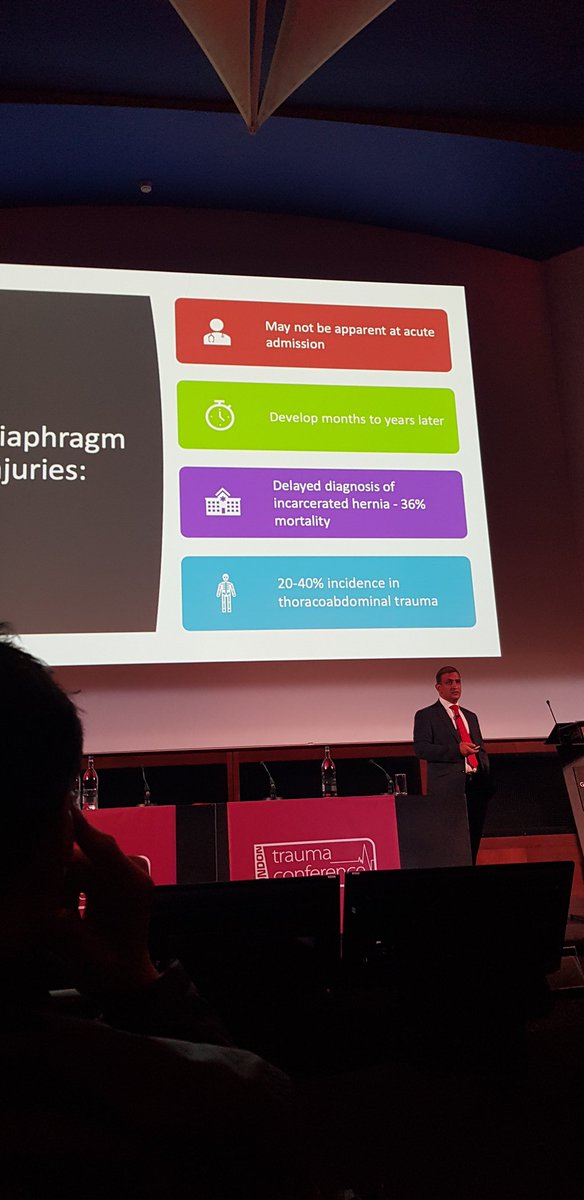 davbenari's tweet photo. Beware sneaky diaphragm injuries - consider diagnostic laparoscopy if suspect. @traumakhan @LDN_TC https://t.co/ZS4Cn0zMw5