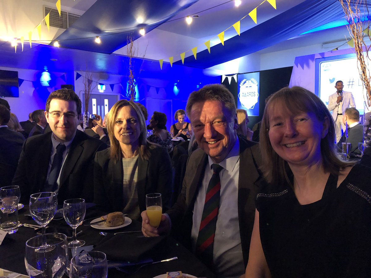 SWS_Uniform's tweet image. Kicking off the @leicslive education awards with a bang! Nice photobomb by @DESCOLEMAN also #LLEA19