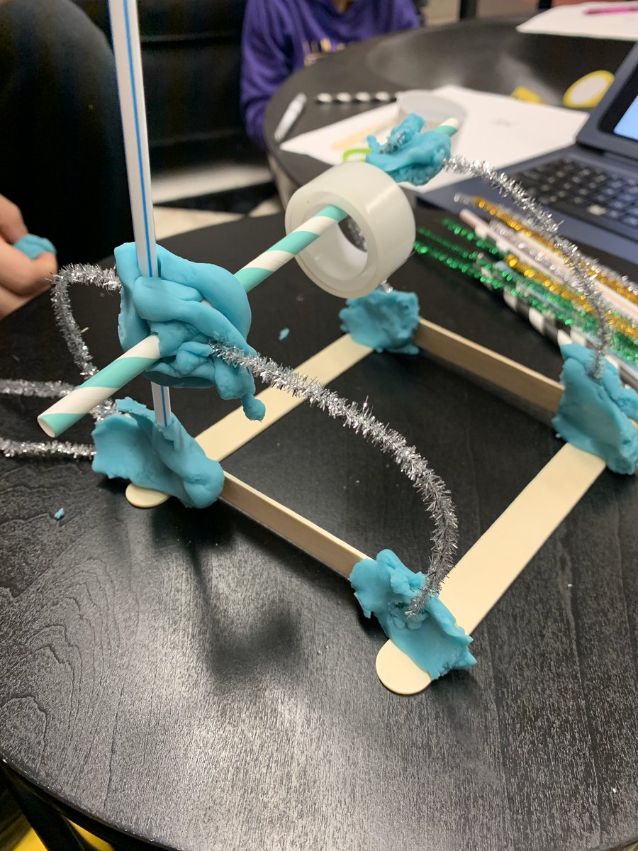 c8lin17's tweet photo. Design thinking project to build a filament holder for @ROCKinEDU new 3D printer. We hope to build one of the kid’s designs out of PVC pipe. If you know any talented individuals who can create one of these designs, let me know. @PLVSchoolsFound #PLCSinnovates #PLCSgreat https://t.co/O0DPyHbBlQ