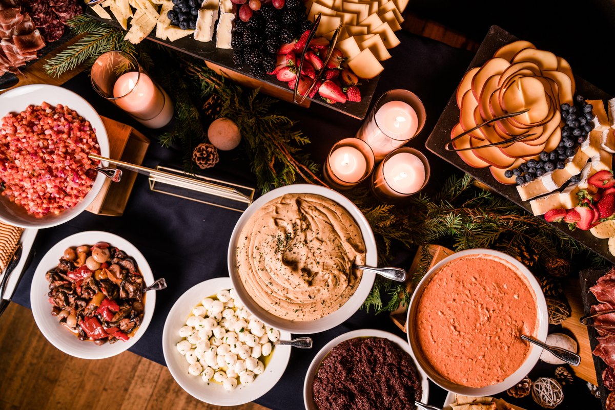 CityTable's tweet image. We are closed to the public this evening for a private event (12/12). 🎉🍴 Feast your eyes on these scenes from another holiday soirée earlier this month-- we love how it came together!