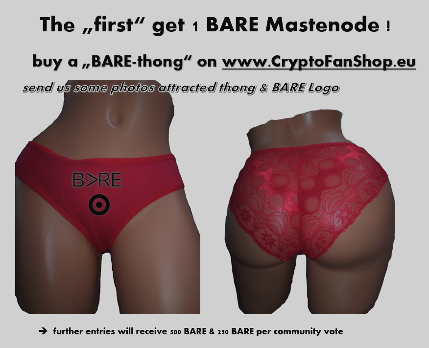 Give Away Action 😍

GET a BARE Masternode by Posting Photo with carried BARE-thong😎

cryptofanshop.eu

check BARE Coin:
crex24.com/de/exchange/BA…

<a href="/get_delta/">Crypto & Stocks Portfolio Tracker</a> <a href="/ccinfonet/">Cryptocoinsinfo.net</a> $BTC <a href="/de_cryptonews/">cryptonews DE</a> <a href="/bare_crypto/">The BARE Network</a> <a href="/Lovehomeporno/">Love Homemade Porn</a>
 @pornhub <a href="/DillionHarper/">Dillion Harper Exxxotica NJ Oct 24-25th</a> <a href="/yeoldeironlung/">big mama🍒</a> #DeltaDirect