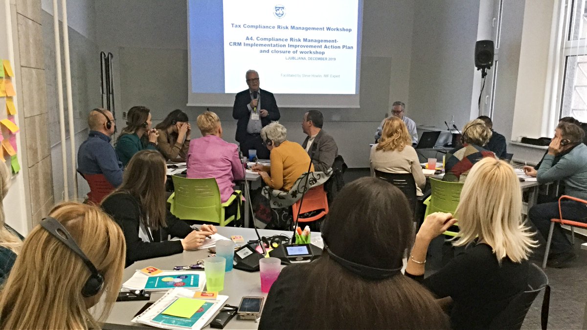 CEF_Ljubljana's tweet image. We prepared Compliance risk management (CRM) implementation action plan for our tax authorities in SEE, and presented our ideas to other colleagues. We all benefited from these three-day learning experience. 
#CEFlearning #Taxcompliance  #Goodgovernance bit.ly/2LLeeU5