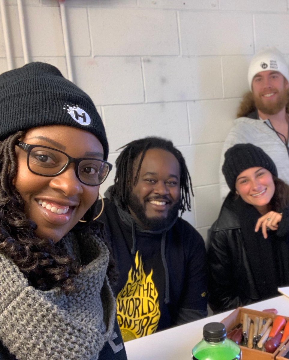 HopeVibesCLT's tweet photo. This week is very special for the #HopeTank! We are hanging out at the @theCocoonCLT for the next few days as local artists @BellaPhame #PaintTheTank 😲😲😲! I can’t believe this happening! Shout out to @samguzzie & the @Brandthemoth fam for hosting us here! Wow!
#GiveHopeDaily https://t.co/sfsFrBCsBb