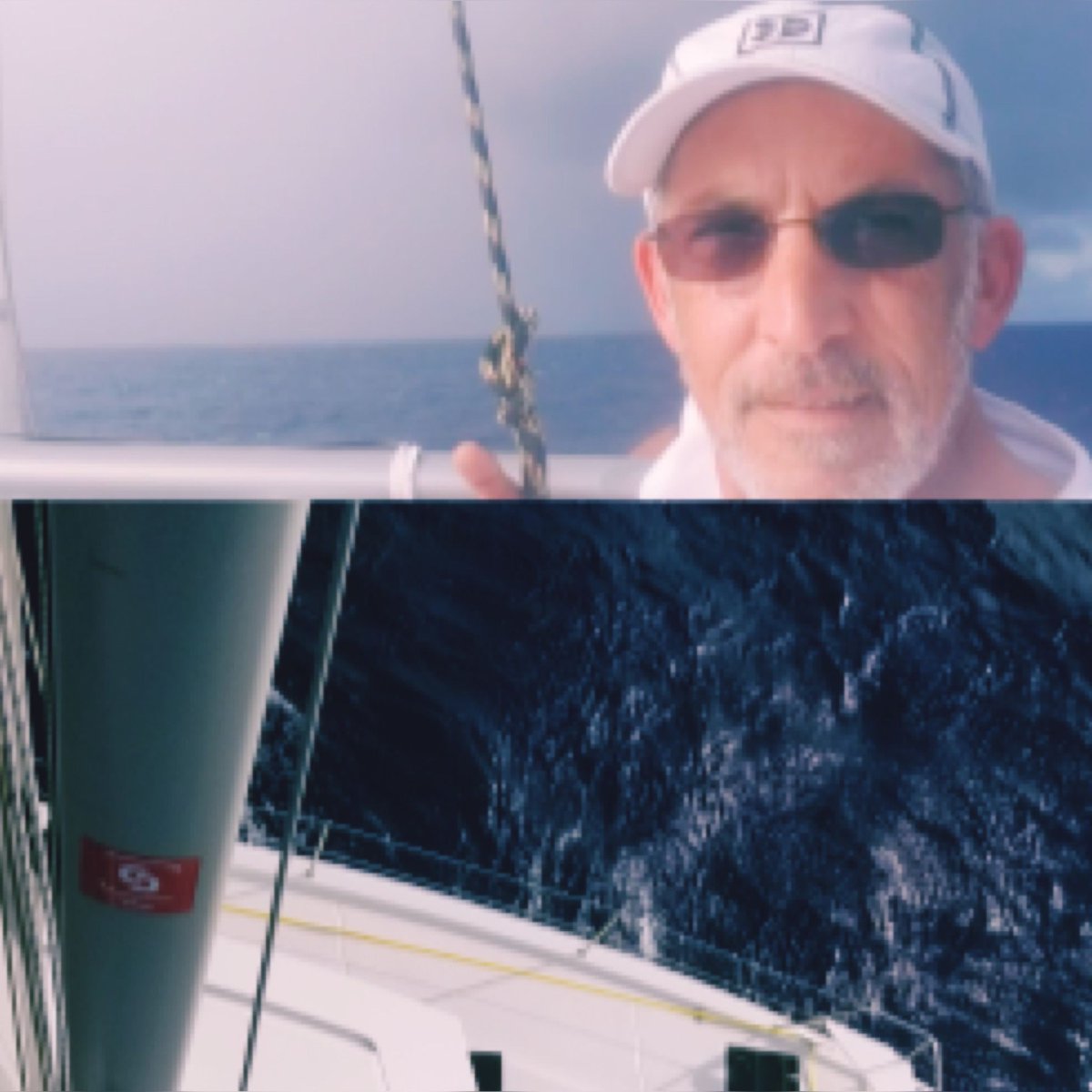 Viewfinder’s view from the top! #arc2019 #barefootyachts #transatlantic #thebarefootlifestyle