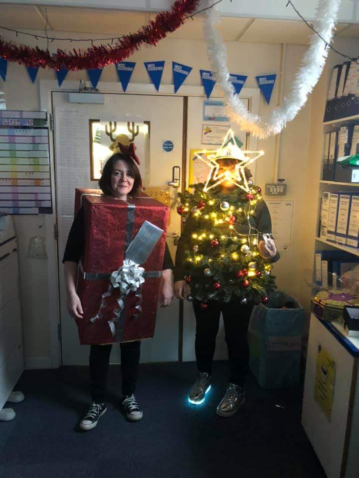 clareaky74's tweet photo. Love @BWC_NHS at Christmas. Staff go all out especially for our children and young people. Made my day 😍😍😍 https://t.co/1j9S7V62NJ
